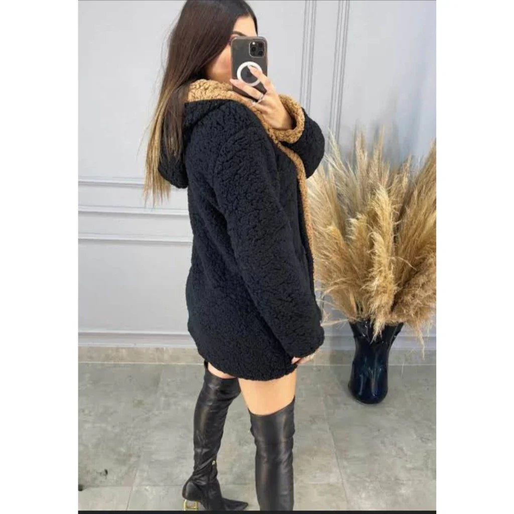 Casaco Teddy Dupla Face