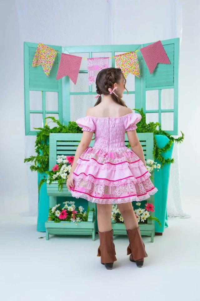 Vestido Junino Açucena