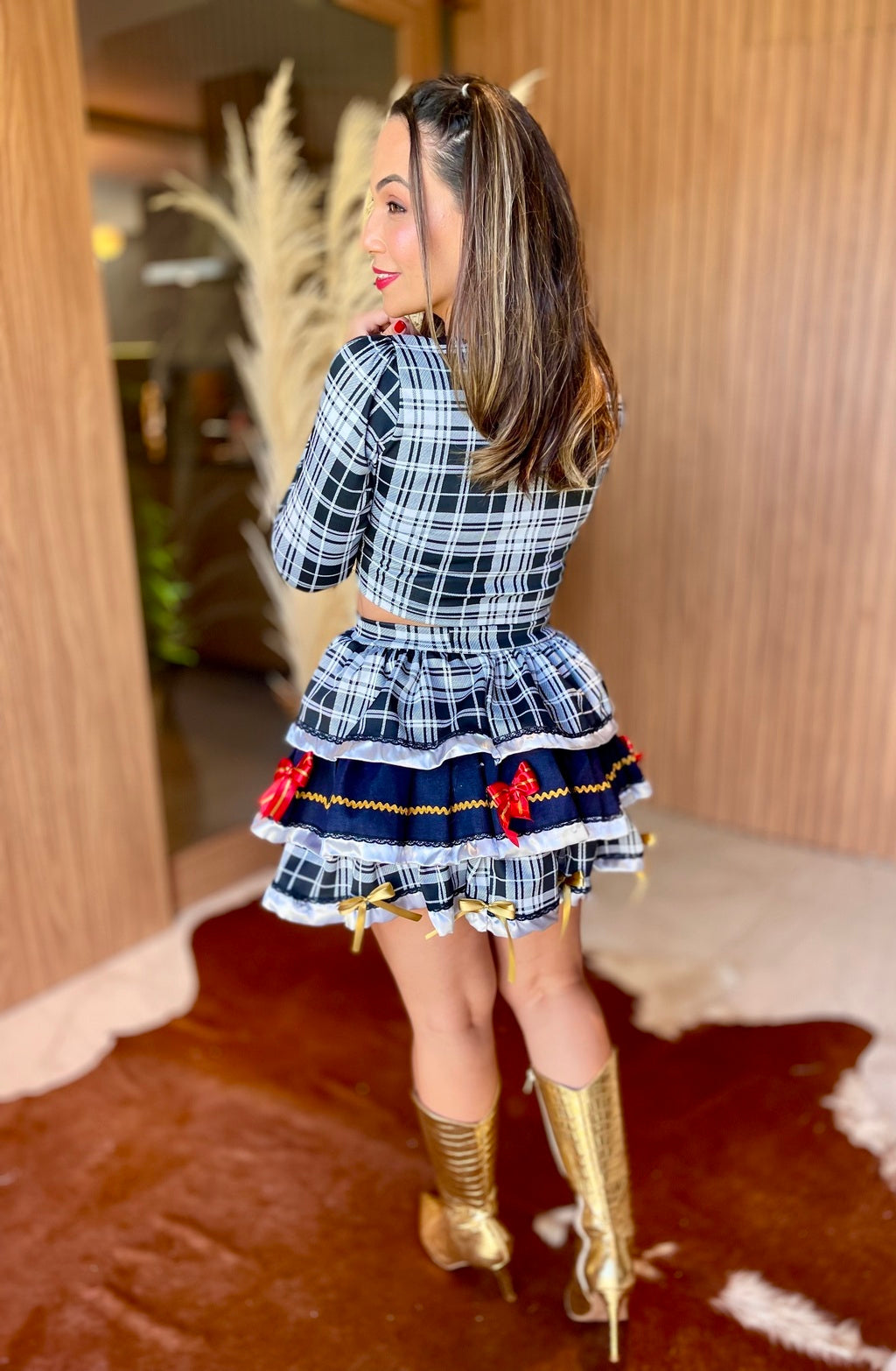 Conjunto junino - Leticia